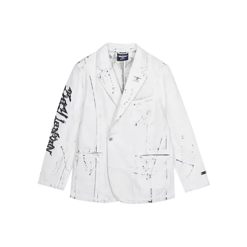 BOY LONDON Белый Унисекс Джинсовые куртки