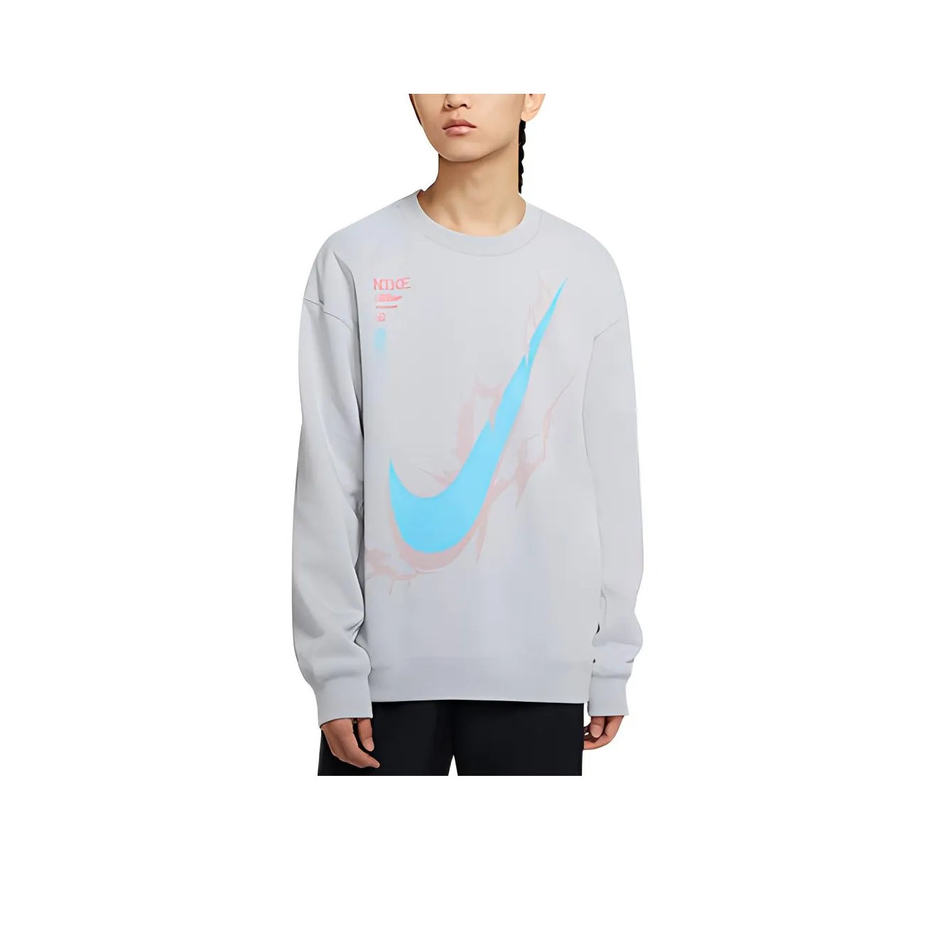 Nike Серый Мужской Свитшот