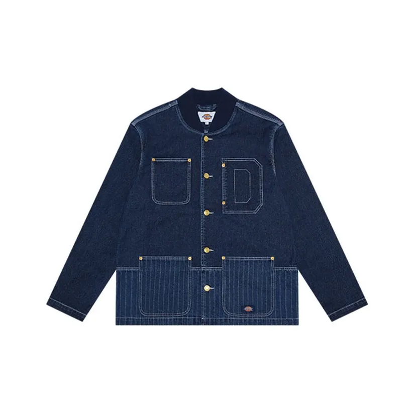 Dickies Denim Jackets Unisex Indigo