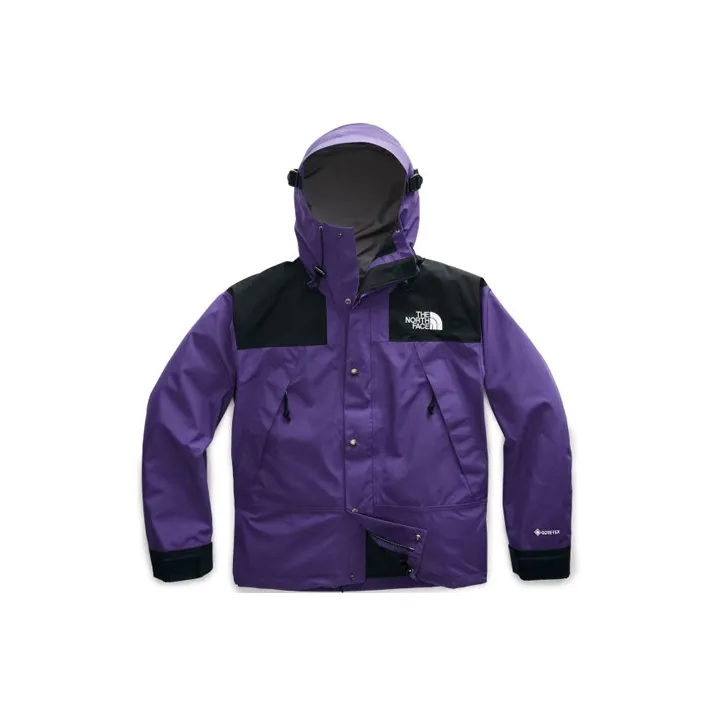 THE NORTH FACE Outdoor Hiking Waterproof Windbreaker Jacket Men
s Purple