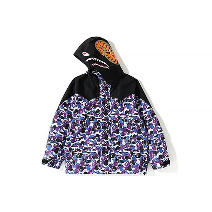 A BATHING APE Bape Windbreaker Jackets Unisex