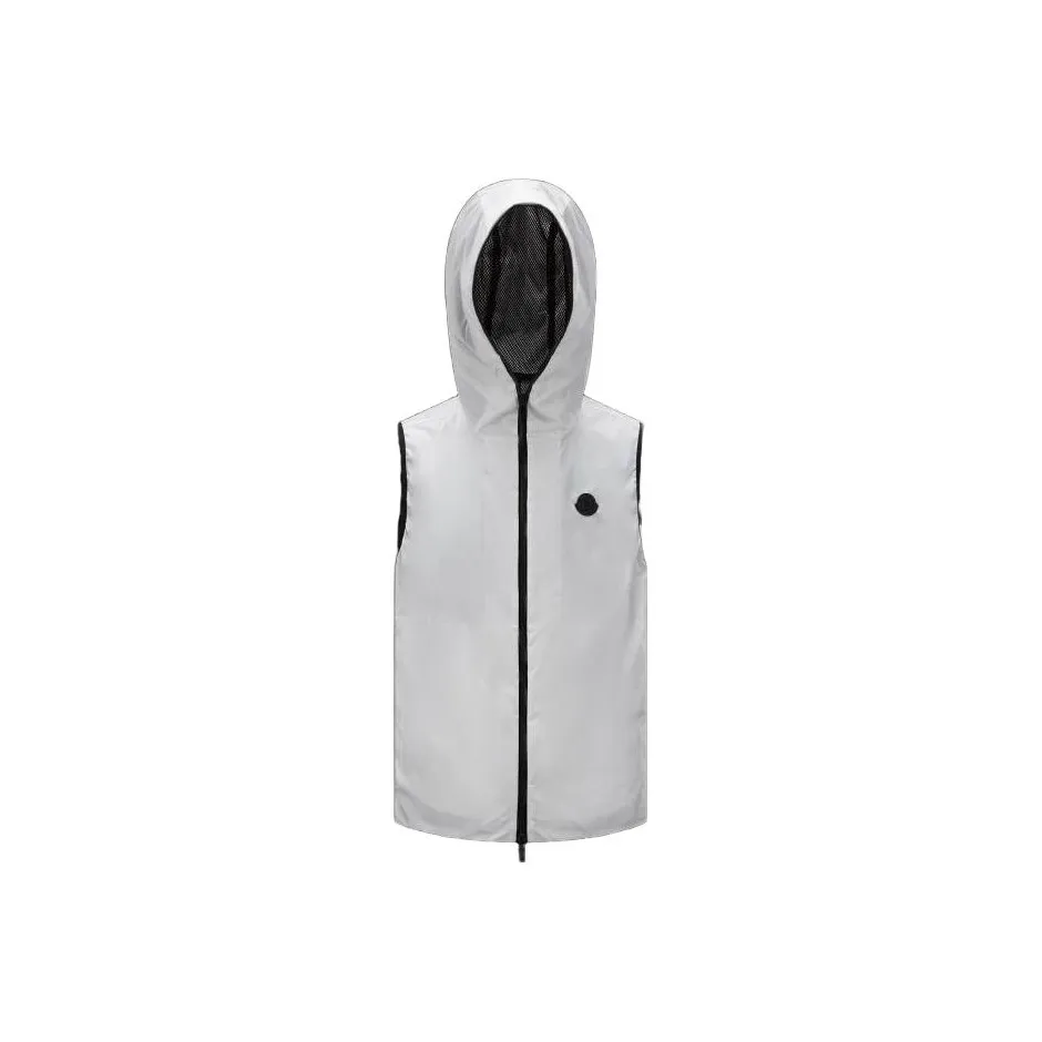 Moncler Vests Men's White