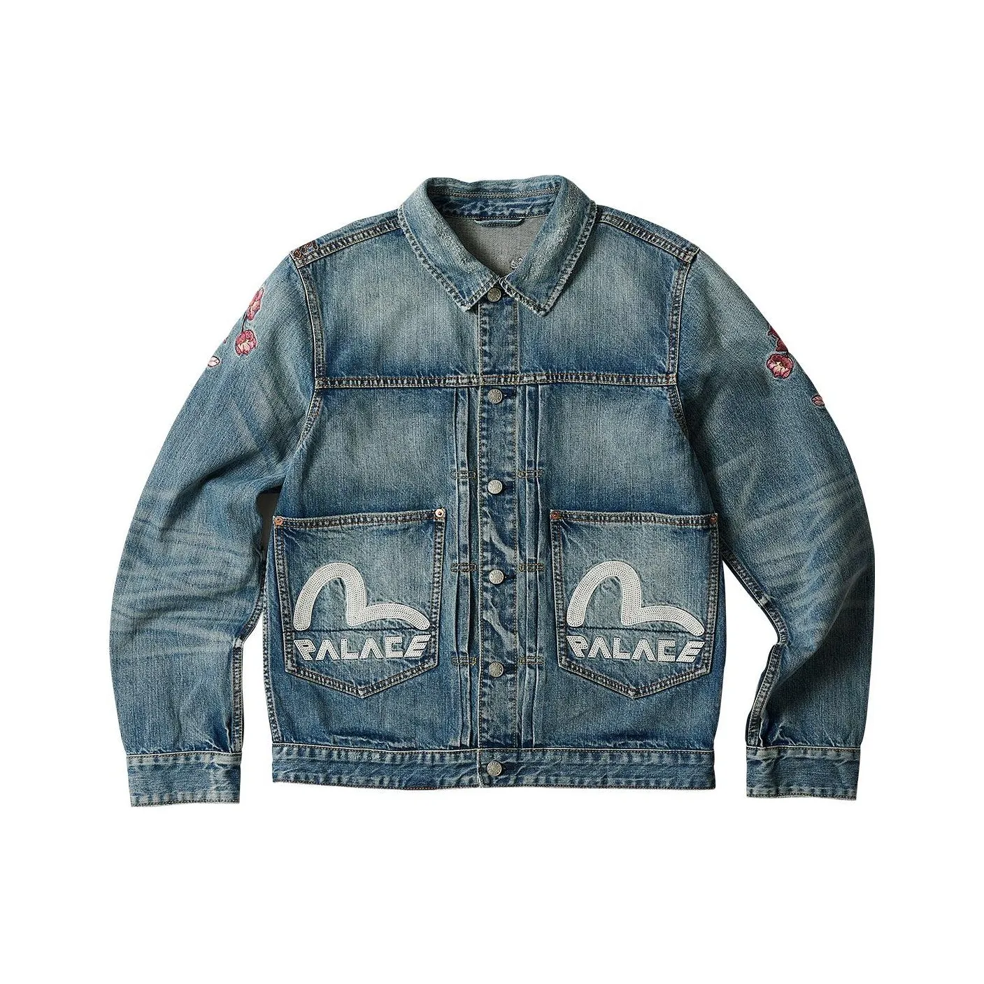 PALACE X Evisu Type One Denim Jacket