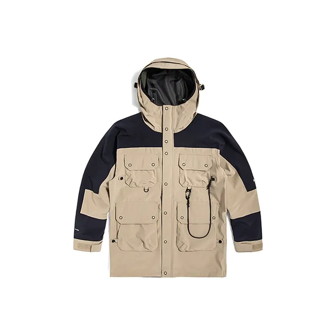 THE NORTH FACE UE Series Mountain Versatile Waterproof And Windproof Windbreaker Jacket Men's Khaki