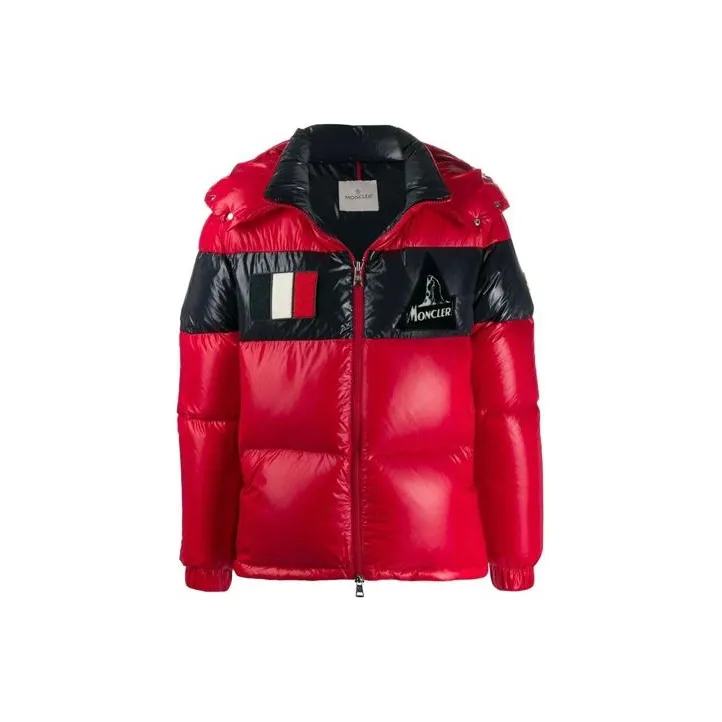 Moncler Winter Down jacket Sun Men's Red