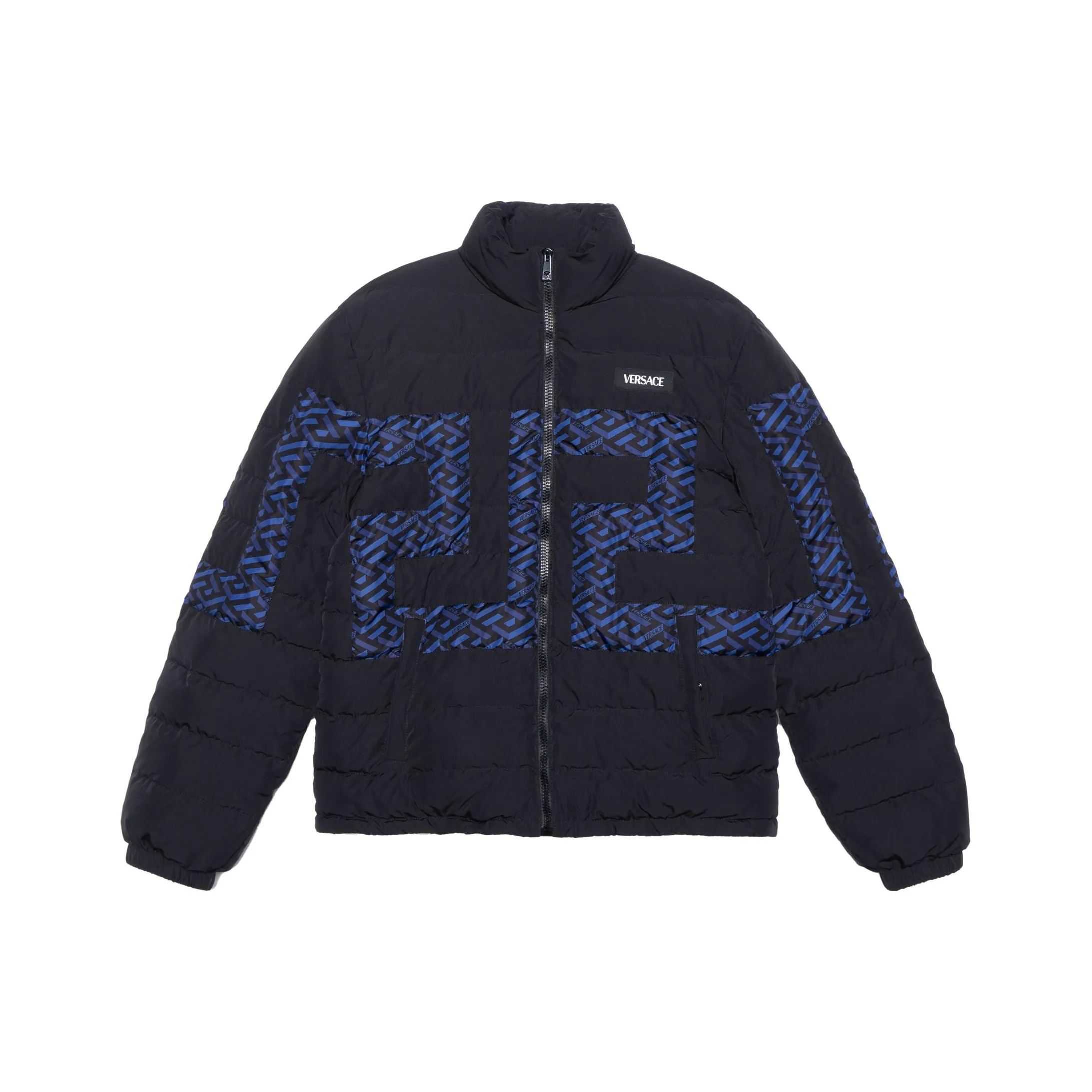 VERSACE Down Jacket Men's Black