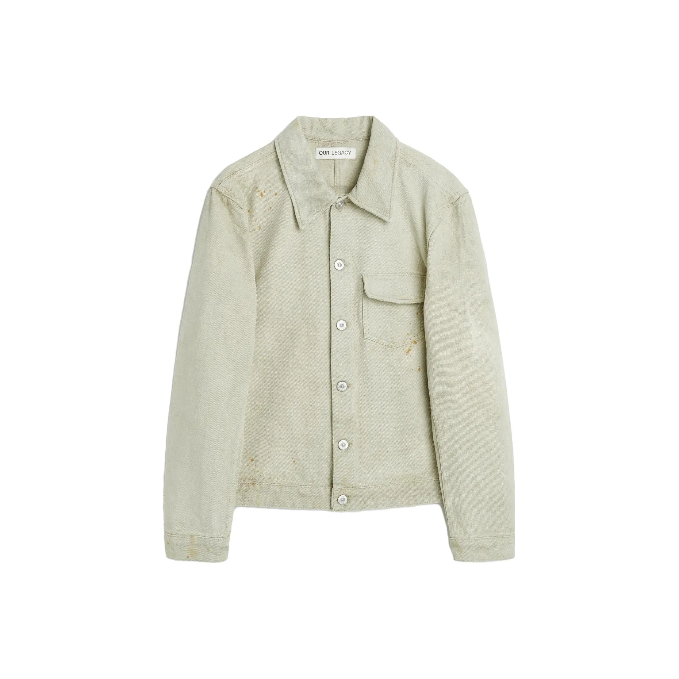OUR LEGACY Светло-зеленые мужские куртки