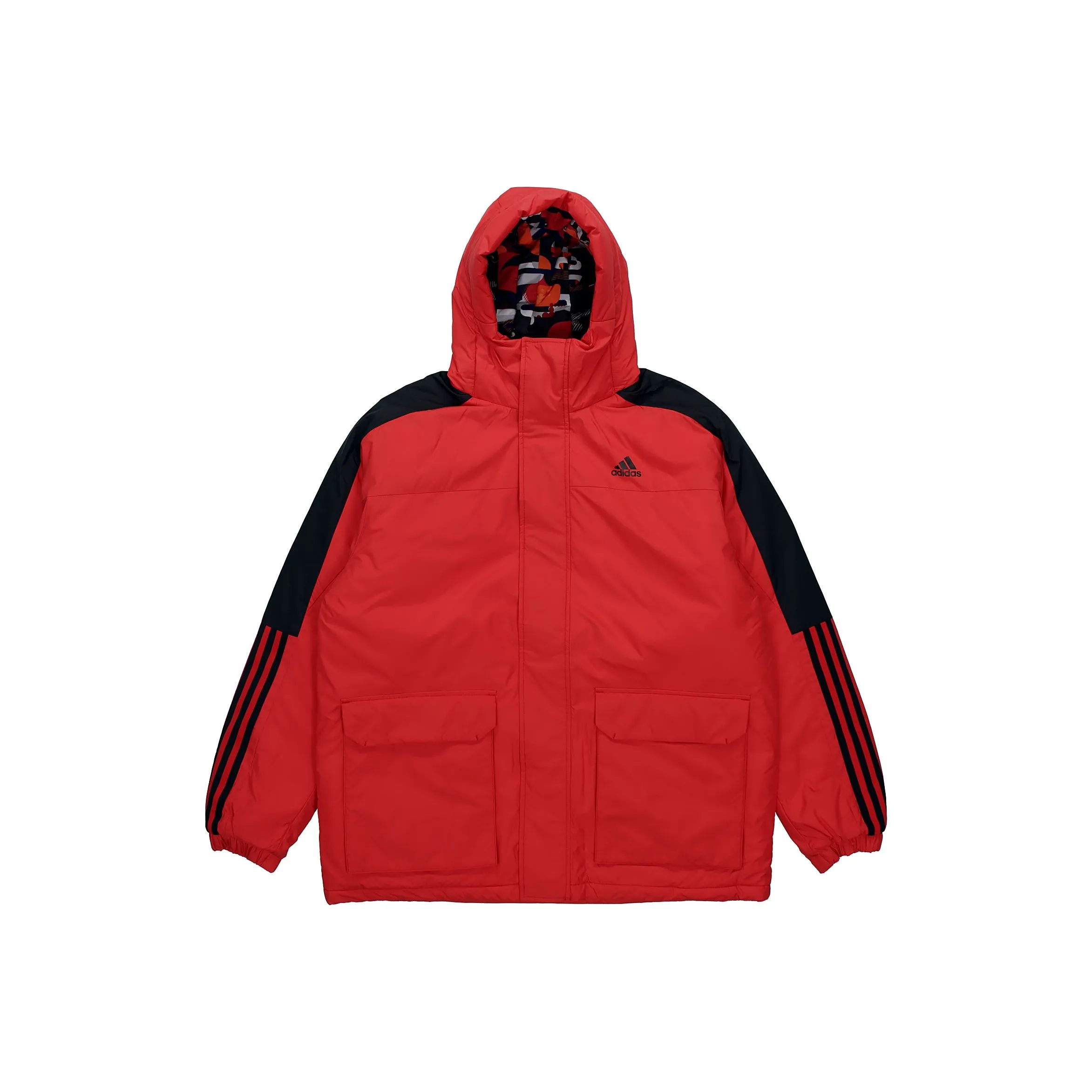 Adidas Пуховая куртка Зимний Мужской Красный