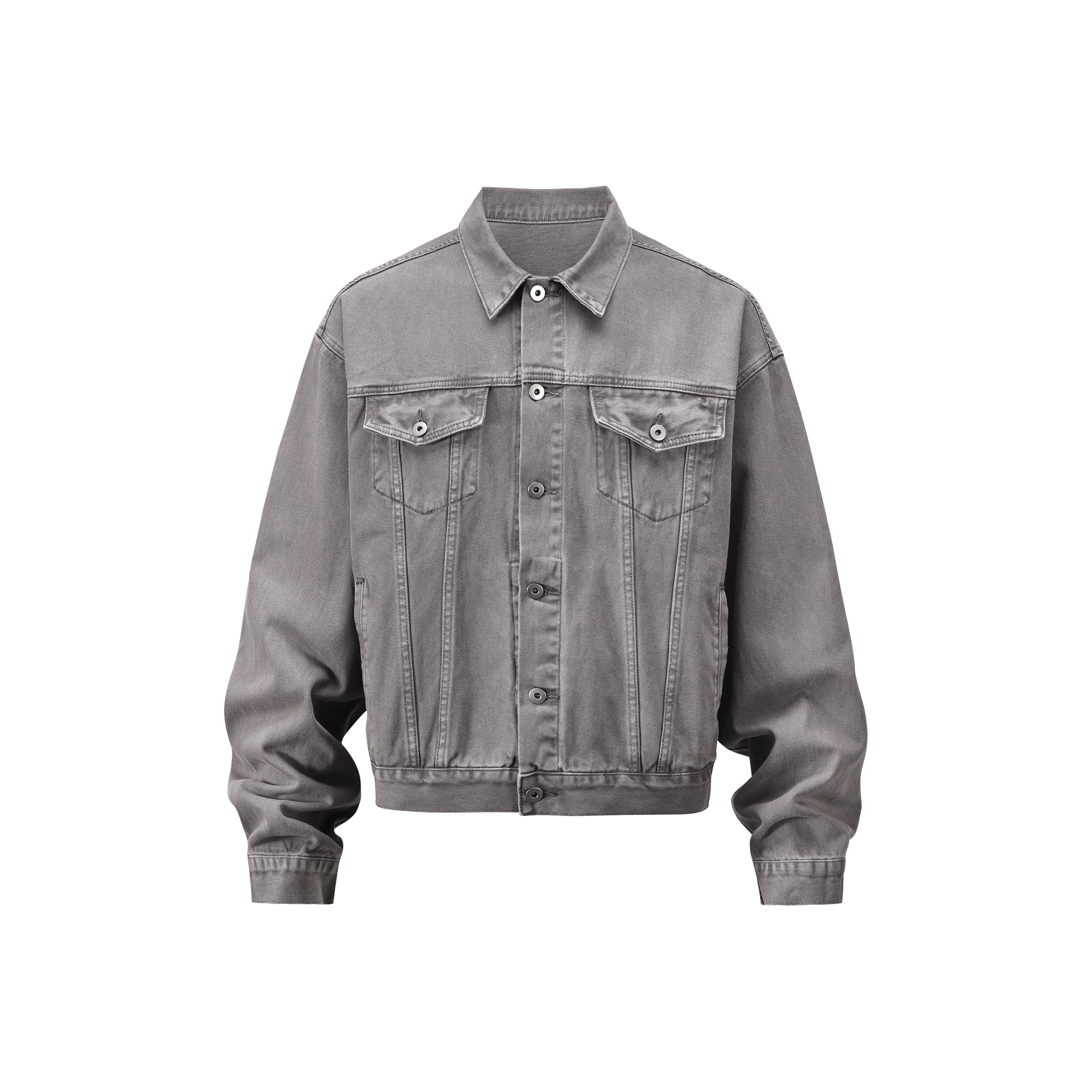 MT99 Серый Мужской Джинсовые Куртки