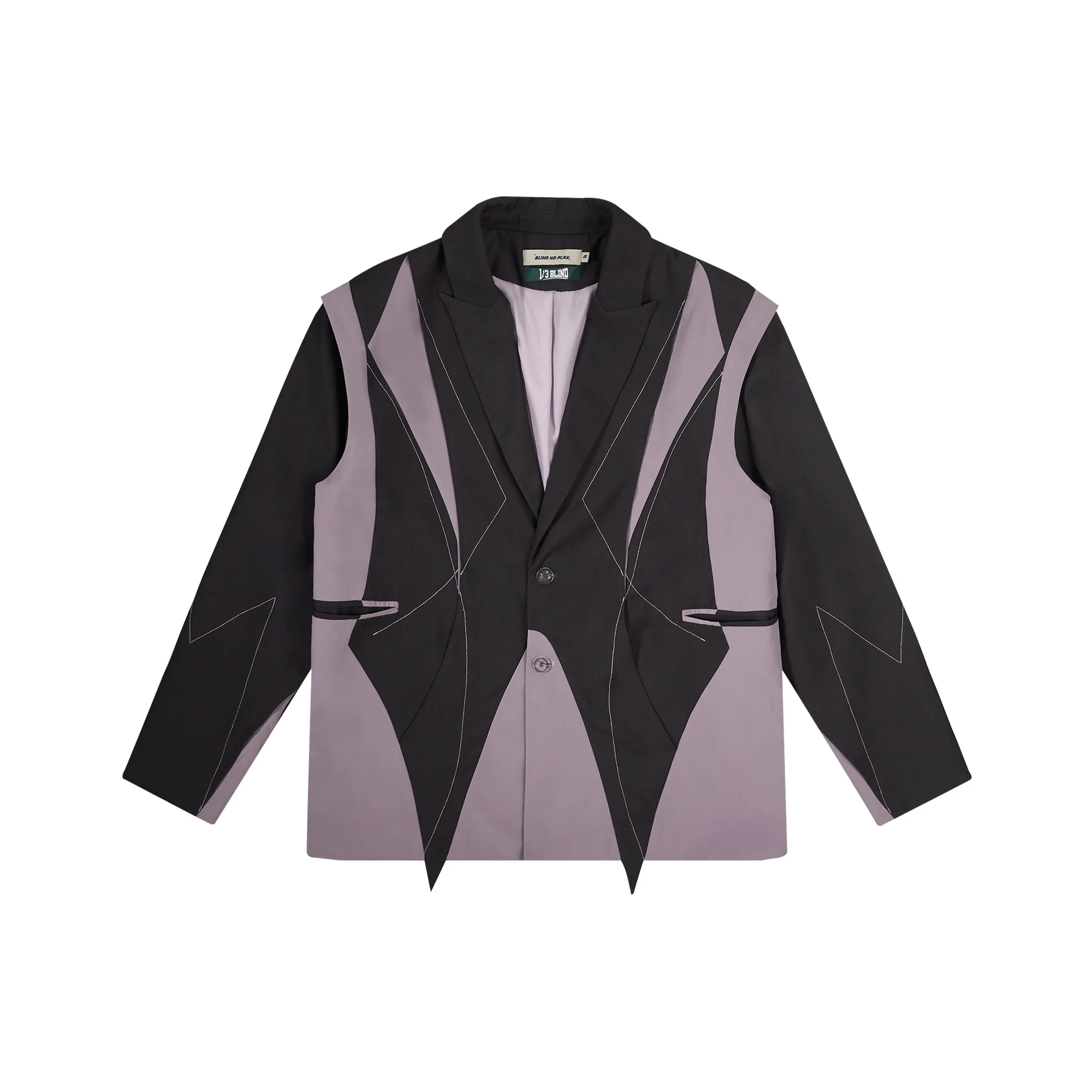 BLIND402 Темно-серый Унисекс Офисные костюмы