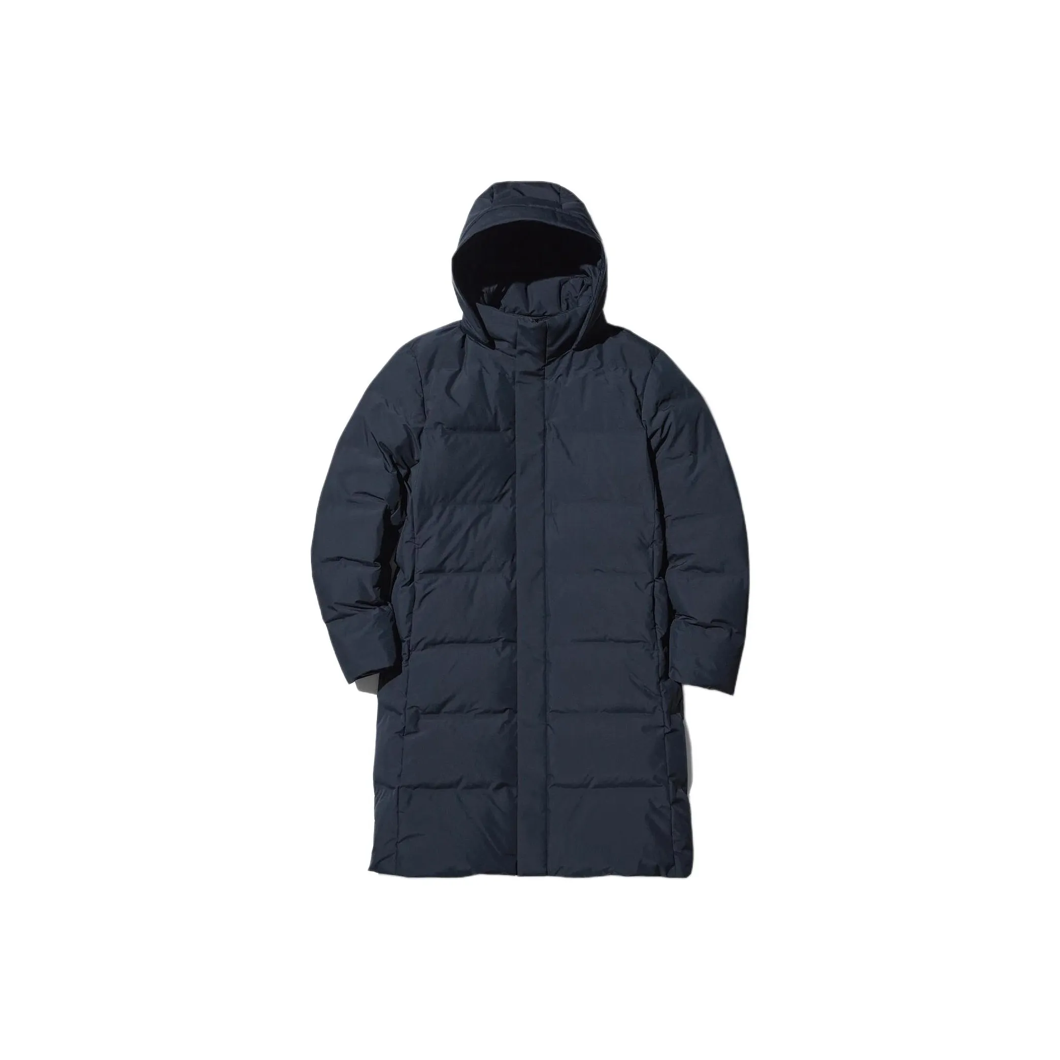 UNIQLO Морской Синий Мужской Пуховик