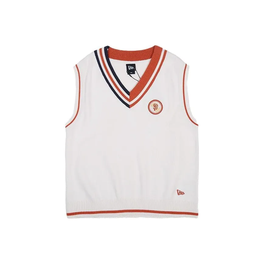 New Era SS23 Жилет Унисекс Айвори Белый