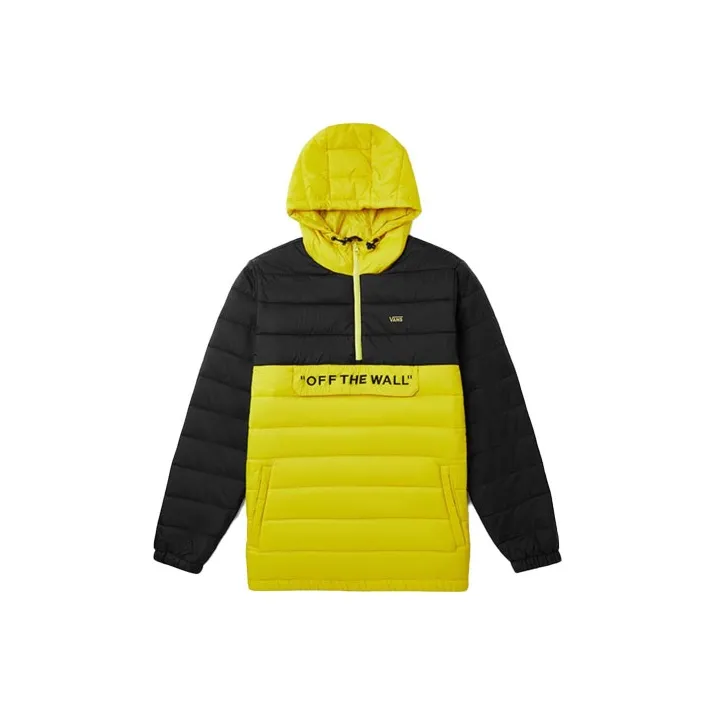 Vans Carlon Anorak Puffer Jackets Unisex Yellow