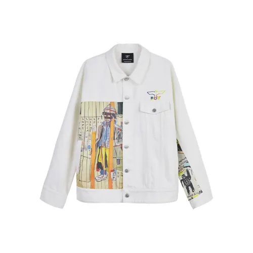 BOY LONDON Белый Унисекс Джинсовые куртки