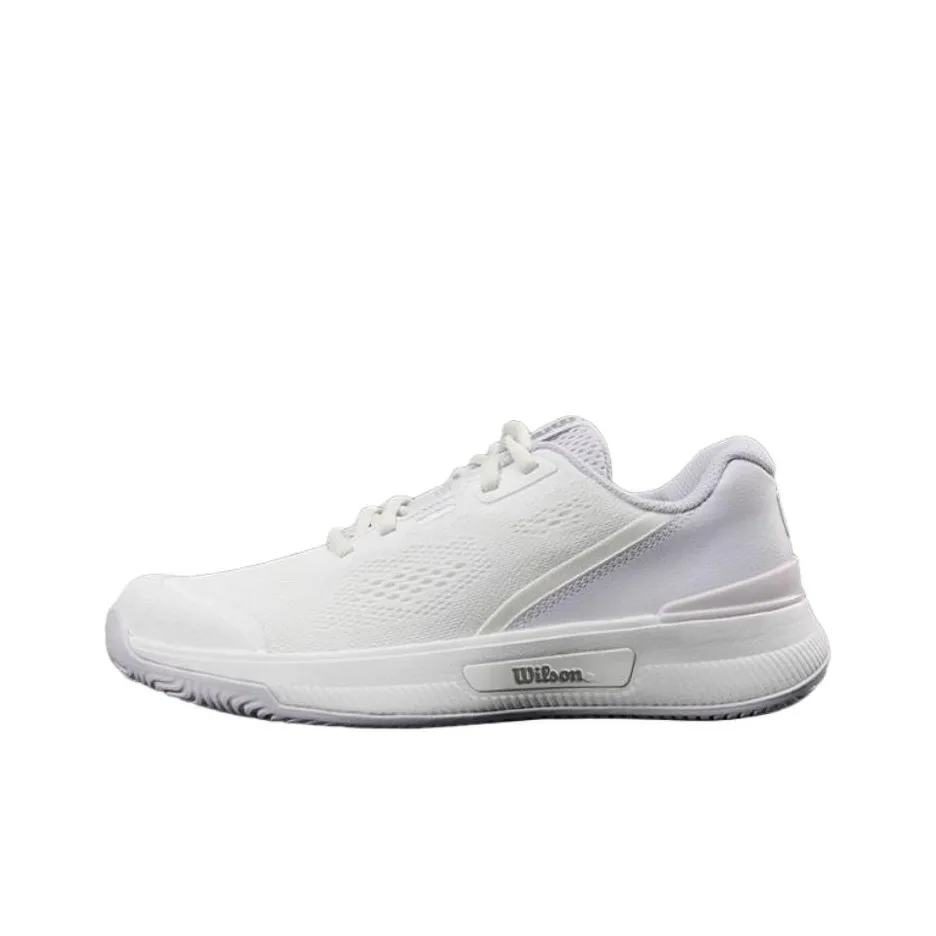 Wilson INTRIGUE PRO Slip-resistant Abrasion-resistant Low-top Tennis Shoes Women's White Purple