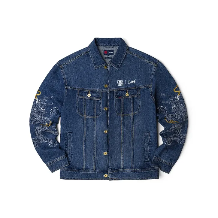Lee FW22 Denim Jacket Men's Dark Blue