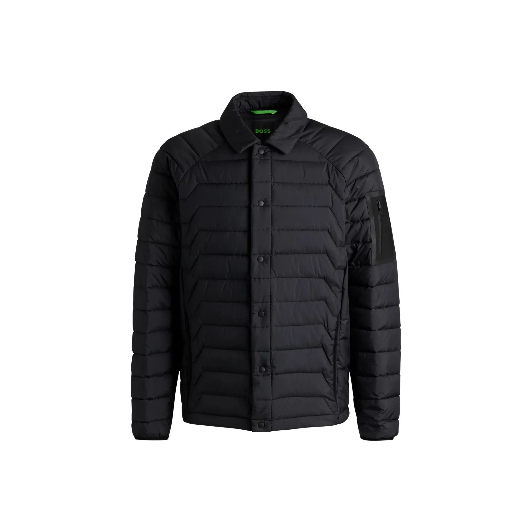 HUGO BOSS Water Repellent With Lightweight Insulation Puffer Jacket Men's Dark Blue