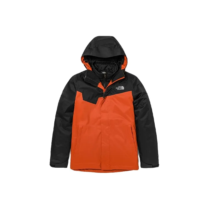 THE NORTH FACE Windbreaker Jackets Men Orange Red