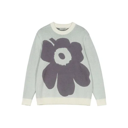 MARIMEKKO Серый Белый Унисекс Трикотаж