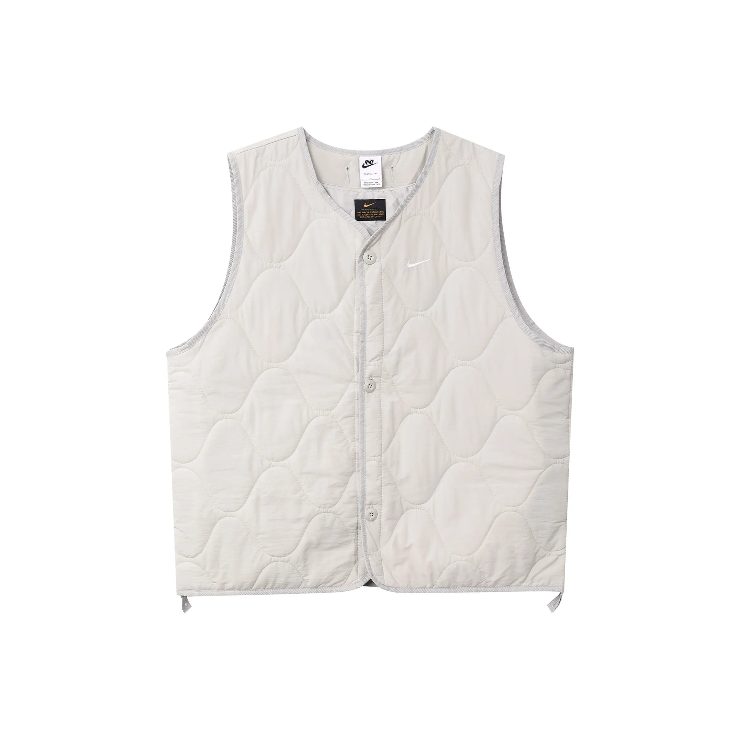 Nike Vests Men's Gray White