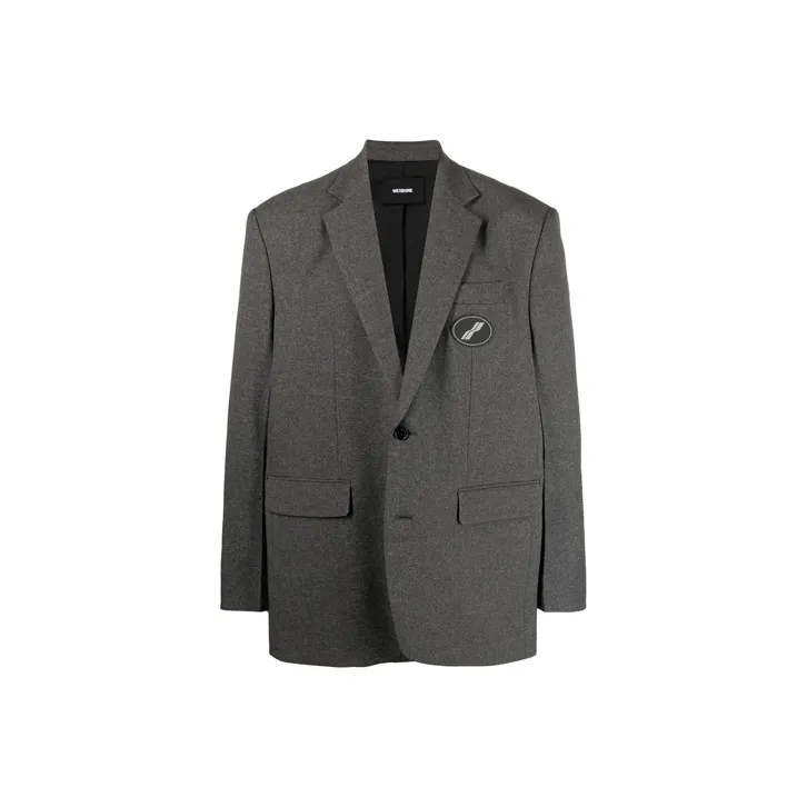 WE11DONE Notched lapels Single breasted Blazer