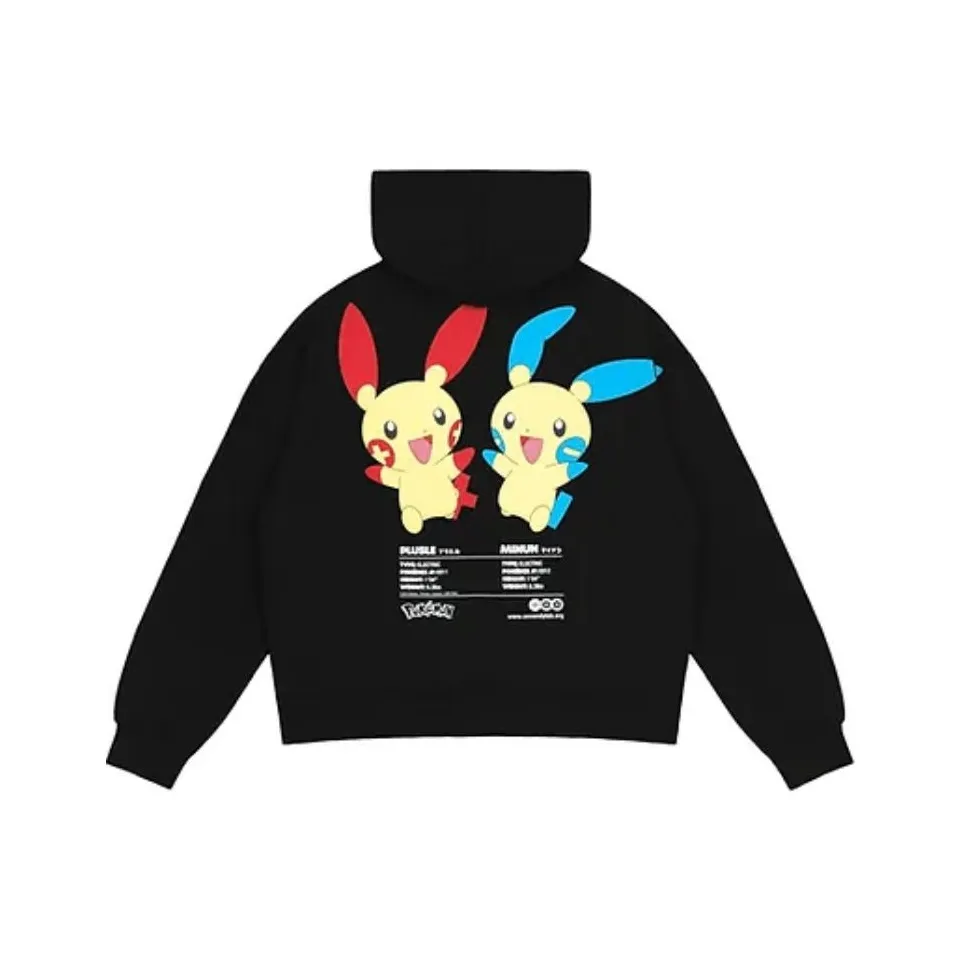 Pokemon X Vandy The Pink Plusle Minun Hoodie