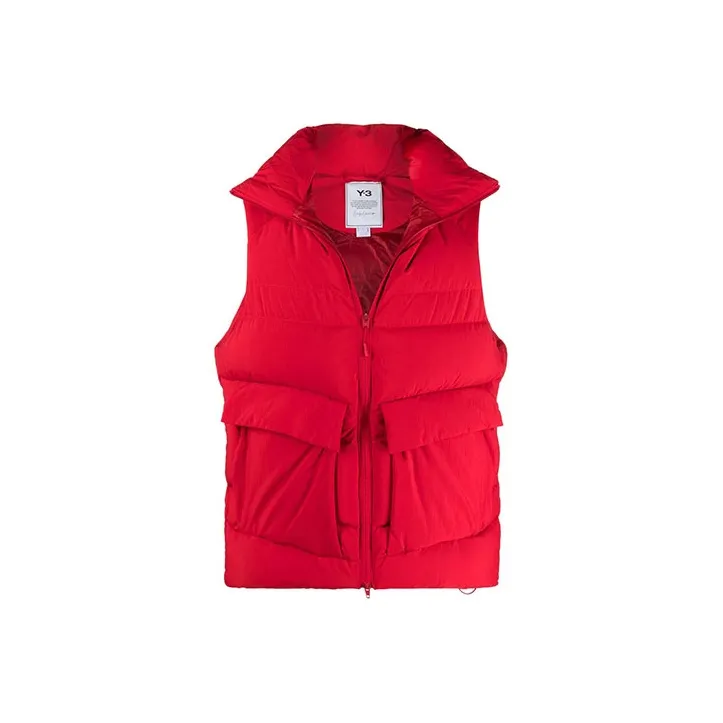Y 3 Down Vest Men's Red