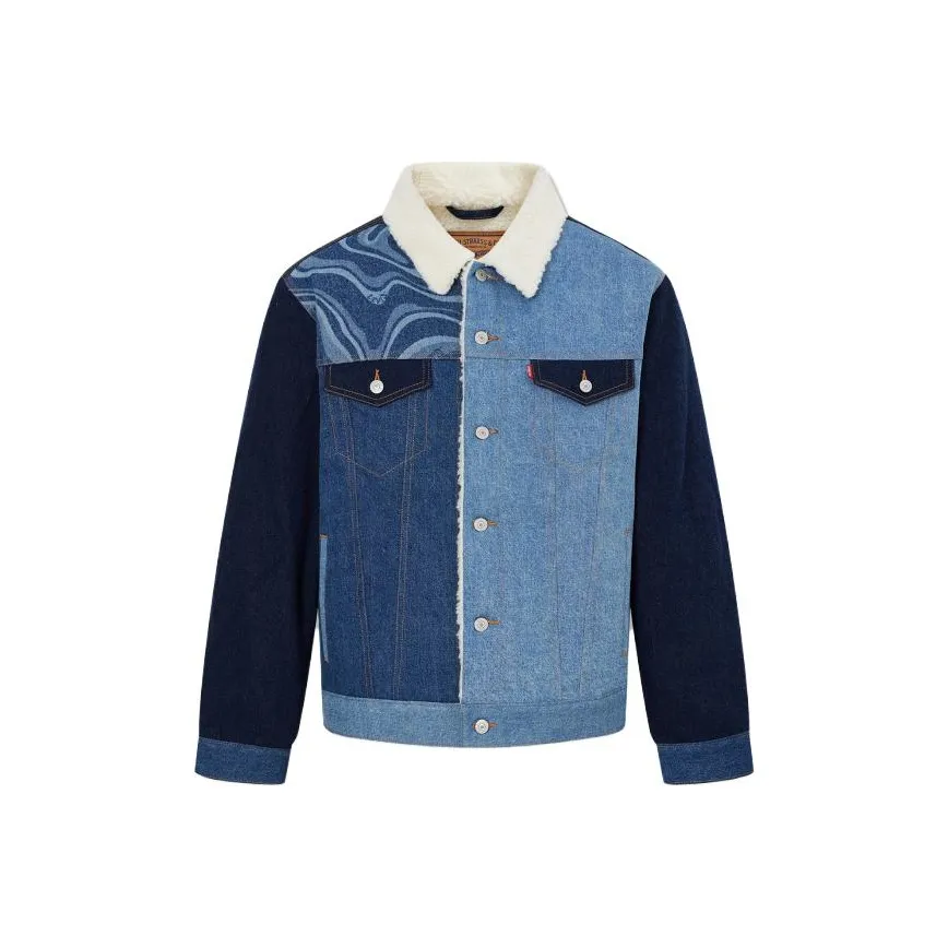 Levis Многоцветные Мужские Джинсовые Куртки