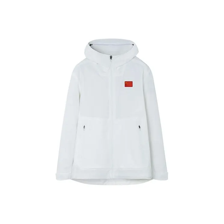 ANTA Водонепроницаемый Ветрозащитный And Дышащий Ветровка Мужской Чисто белый