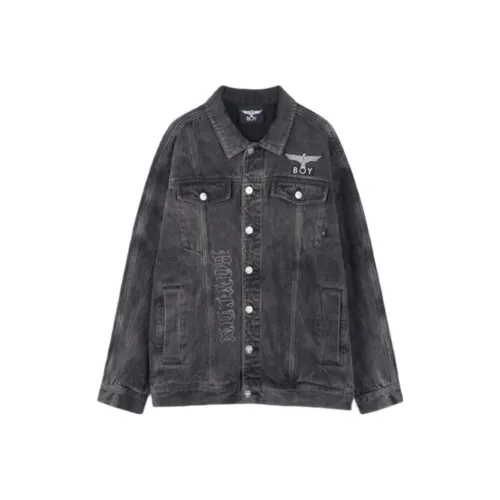 BOY LONDON Черные унисекс джинсовые куртки