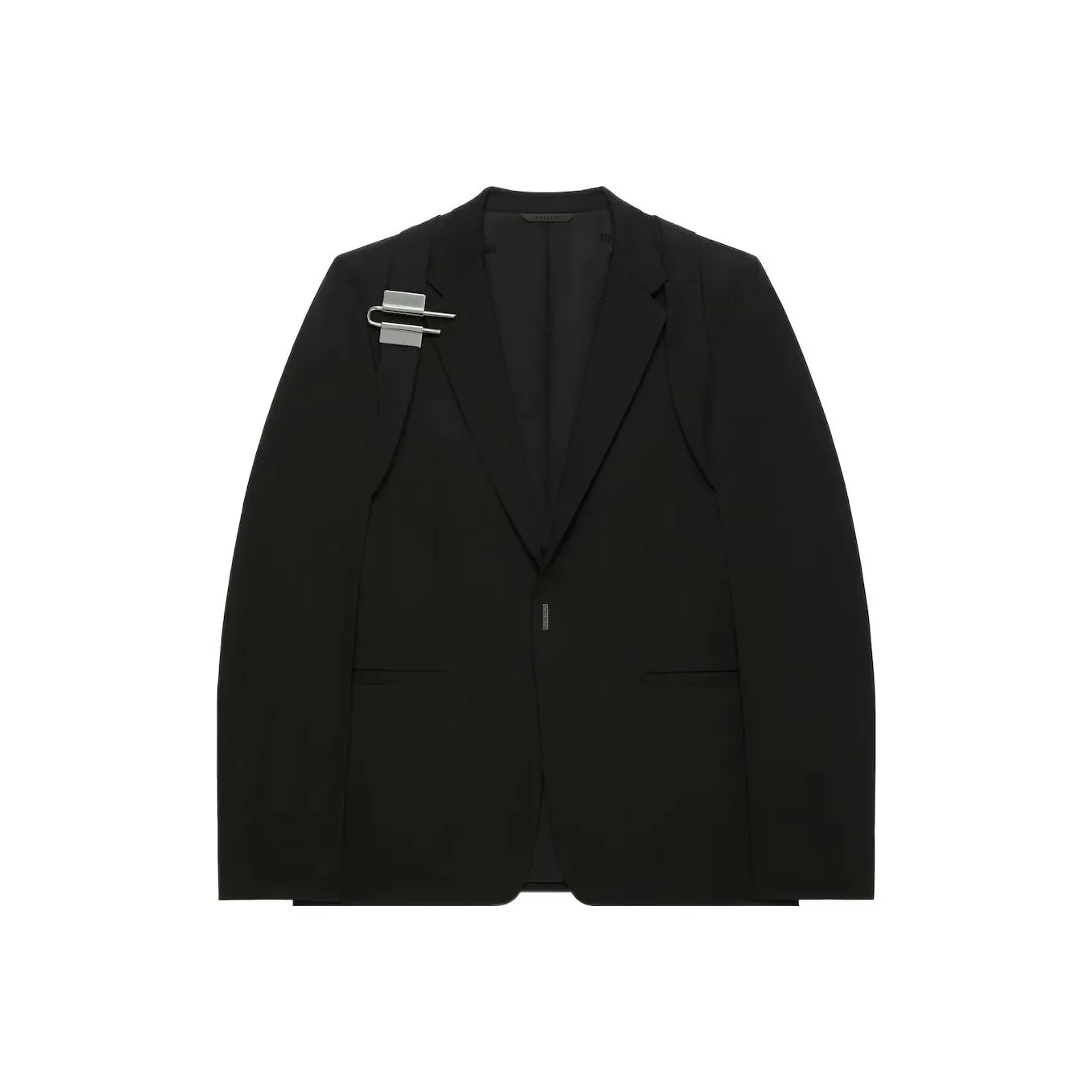 Givenchy U Lock Buckle Single Breasted Blazer