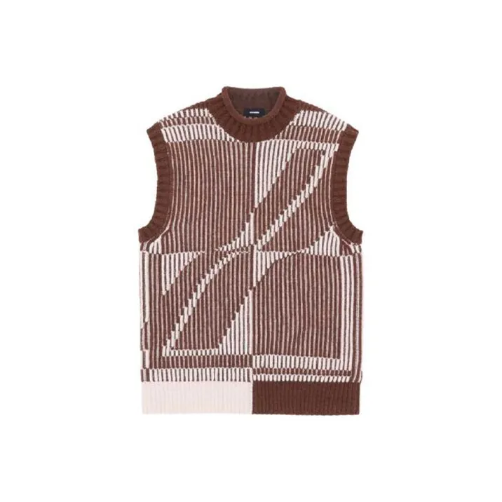 WE11DONE Коричневый Унисекс Жилеты
