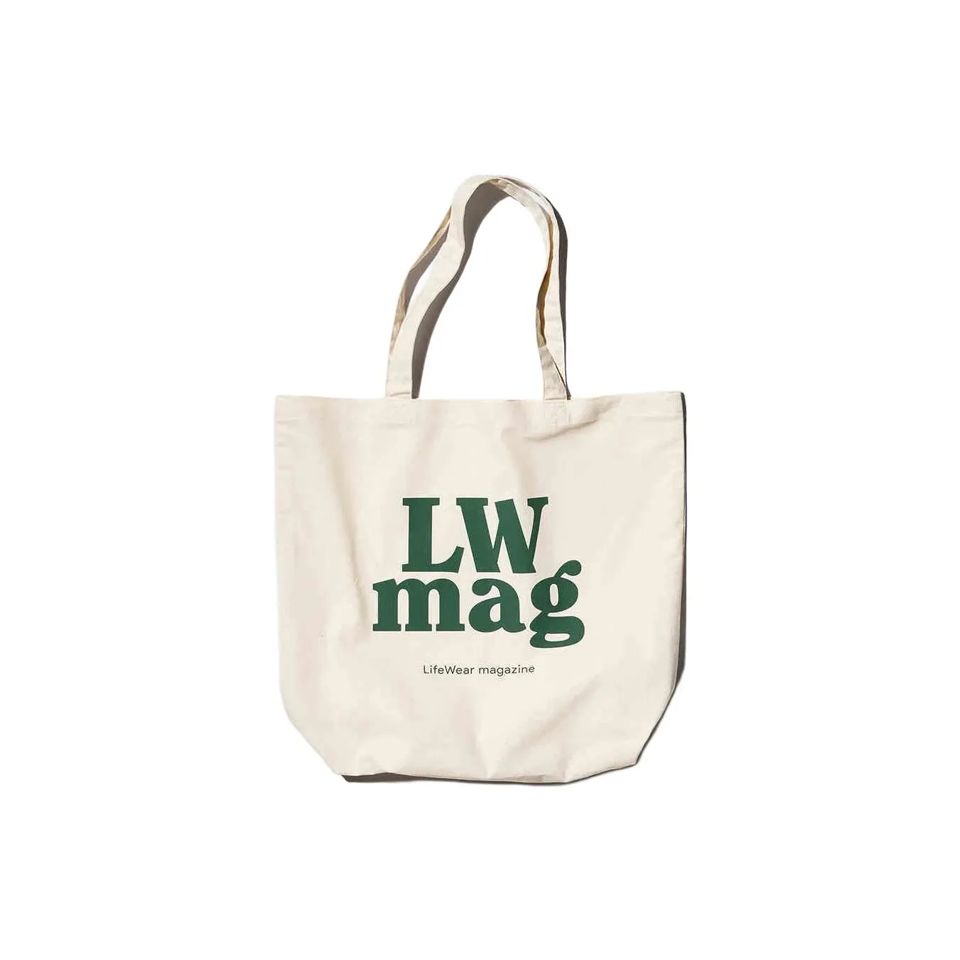 UNIQLO Cotton Shoulder Bag Regular Unisex Ivory