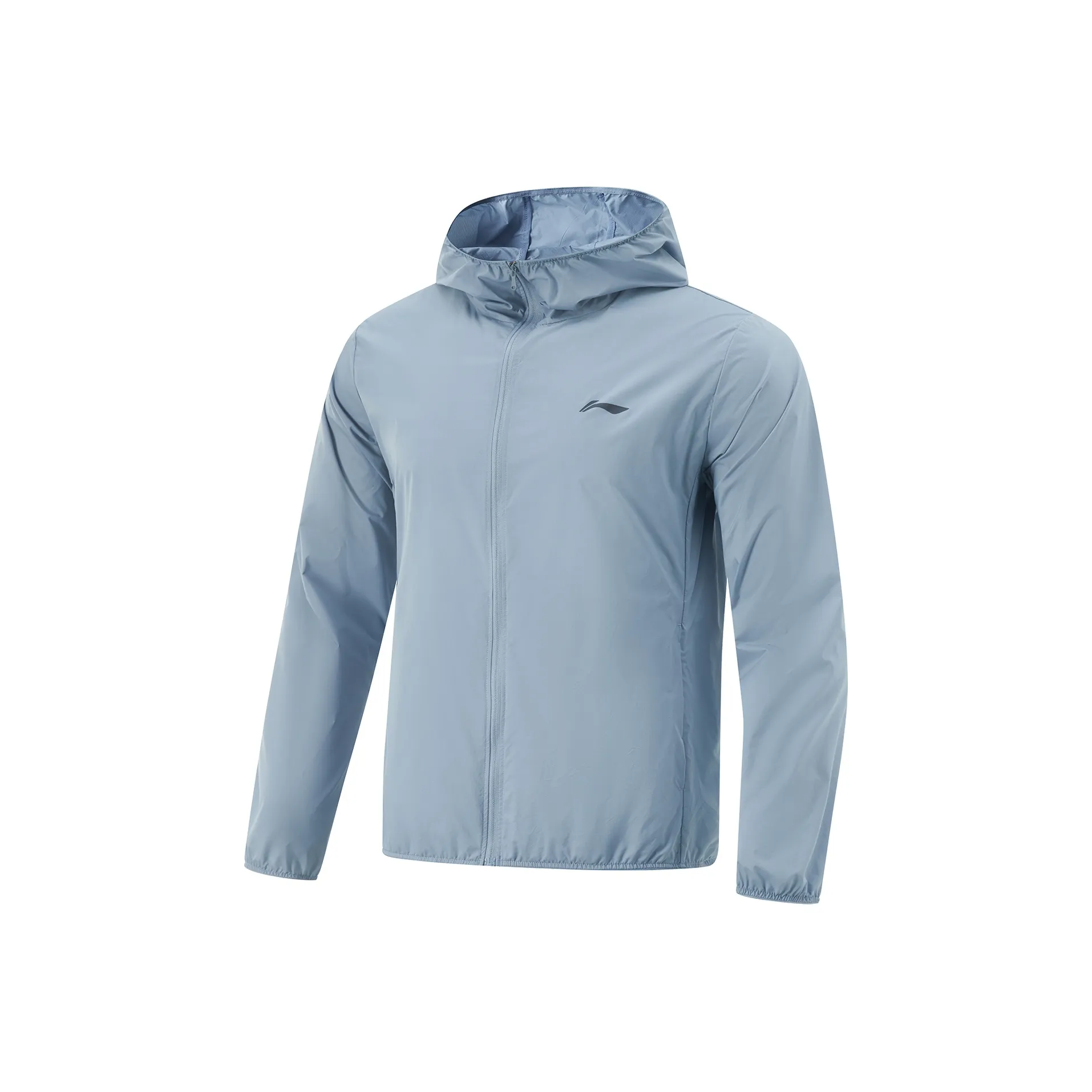 LiNing Fitness Series Jackets Coats Men's Ash Gray Blue