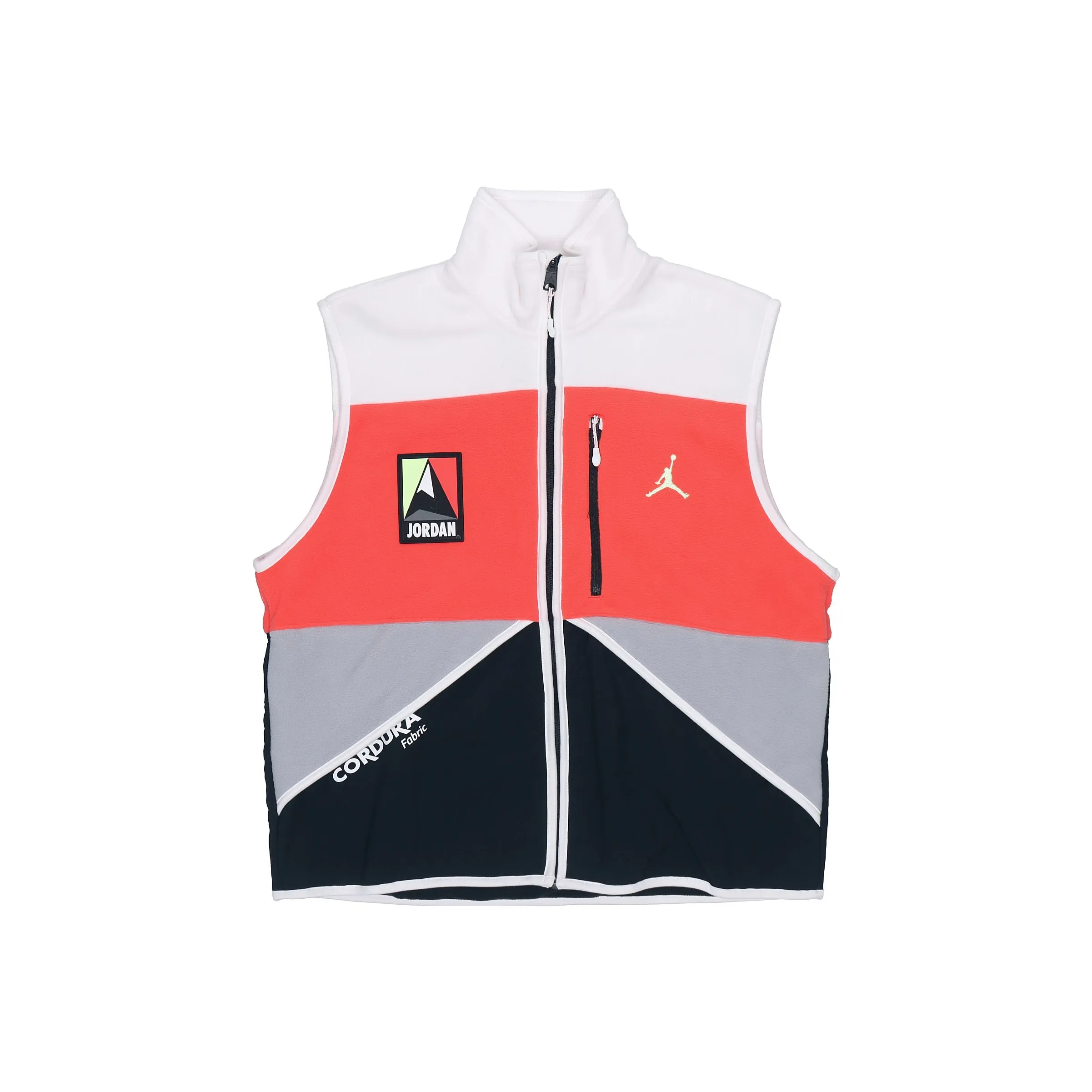 Jordan Winter Utility Vests White Orange Black