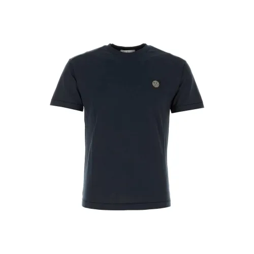 STONE ISLAND Синие Мужские Рубашки