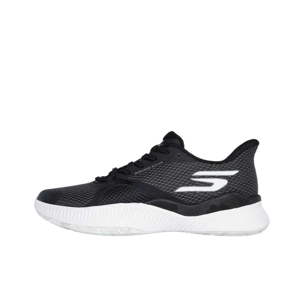 Skechers State Champ Low Топ Кроссовки для тенниса Женские Черный белый