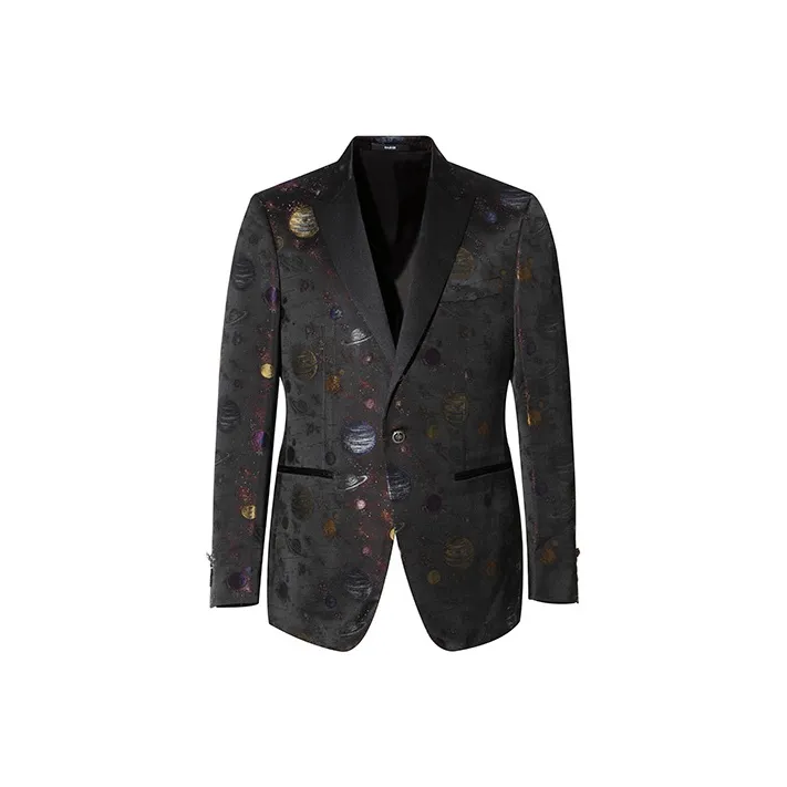 RARE Черные Мужские Деловые Костюмы