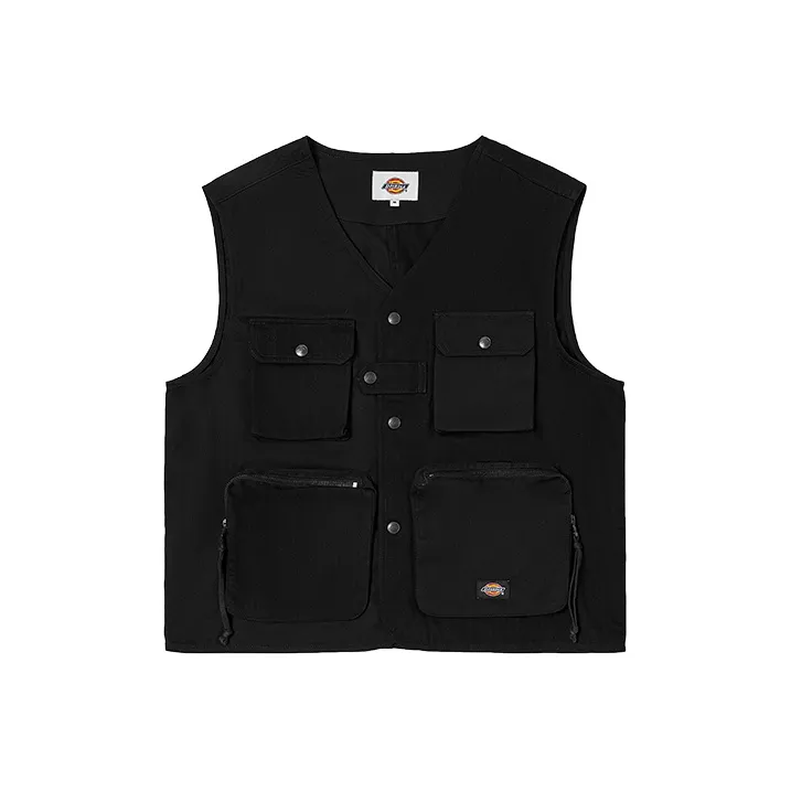 Dickies Vests Men's Black