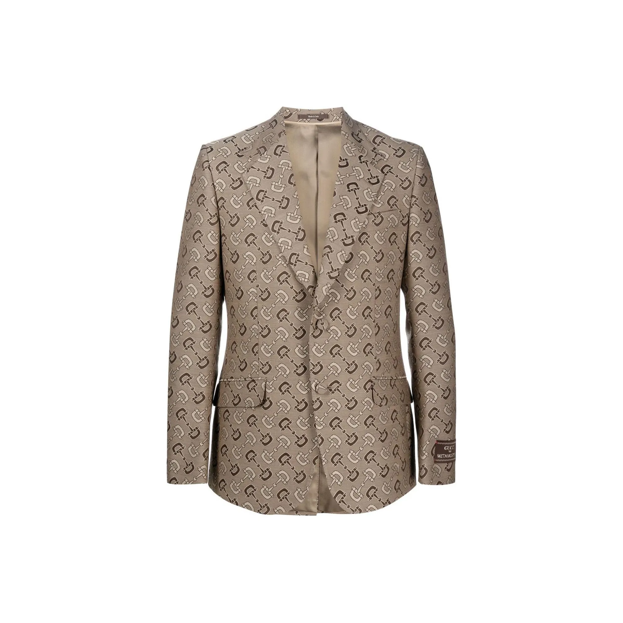 GUCCI Business Suits Men's Light Brown