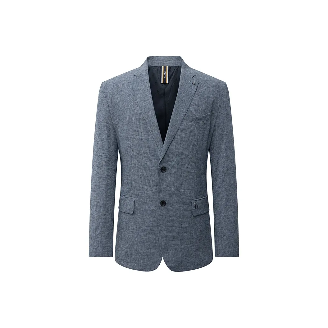 HAZZYS Business Suits Men's Navy Blue