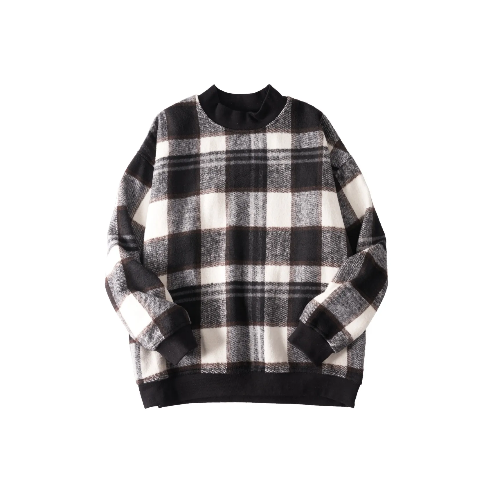 Pin Li Толстовка Мужская Черная Белая