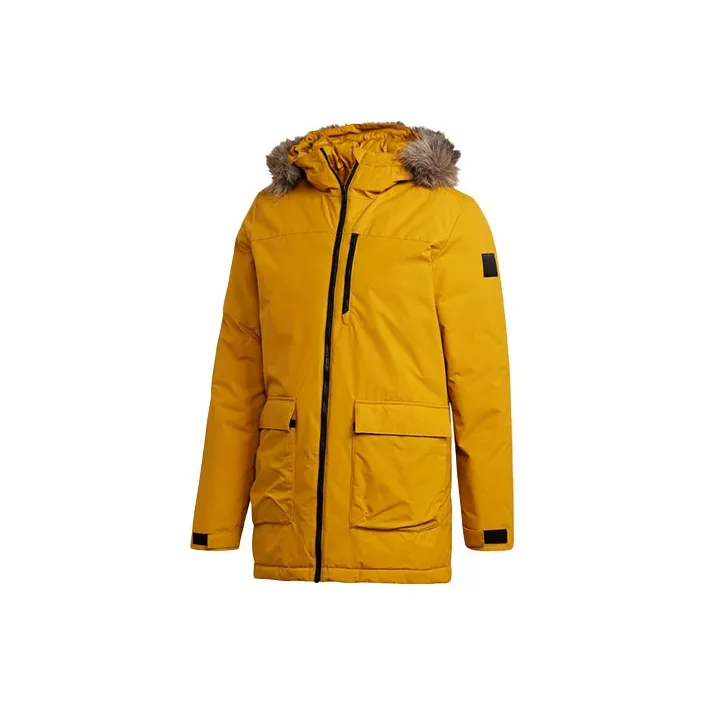 Adidas Puffer Jackets Men Yellow