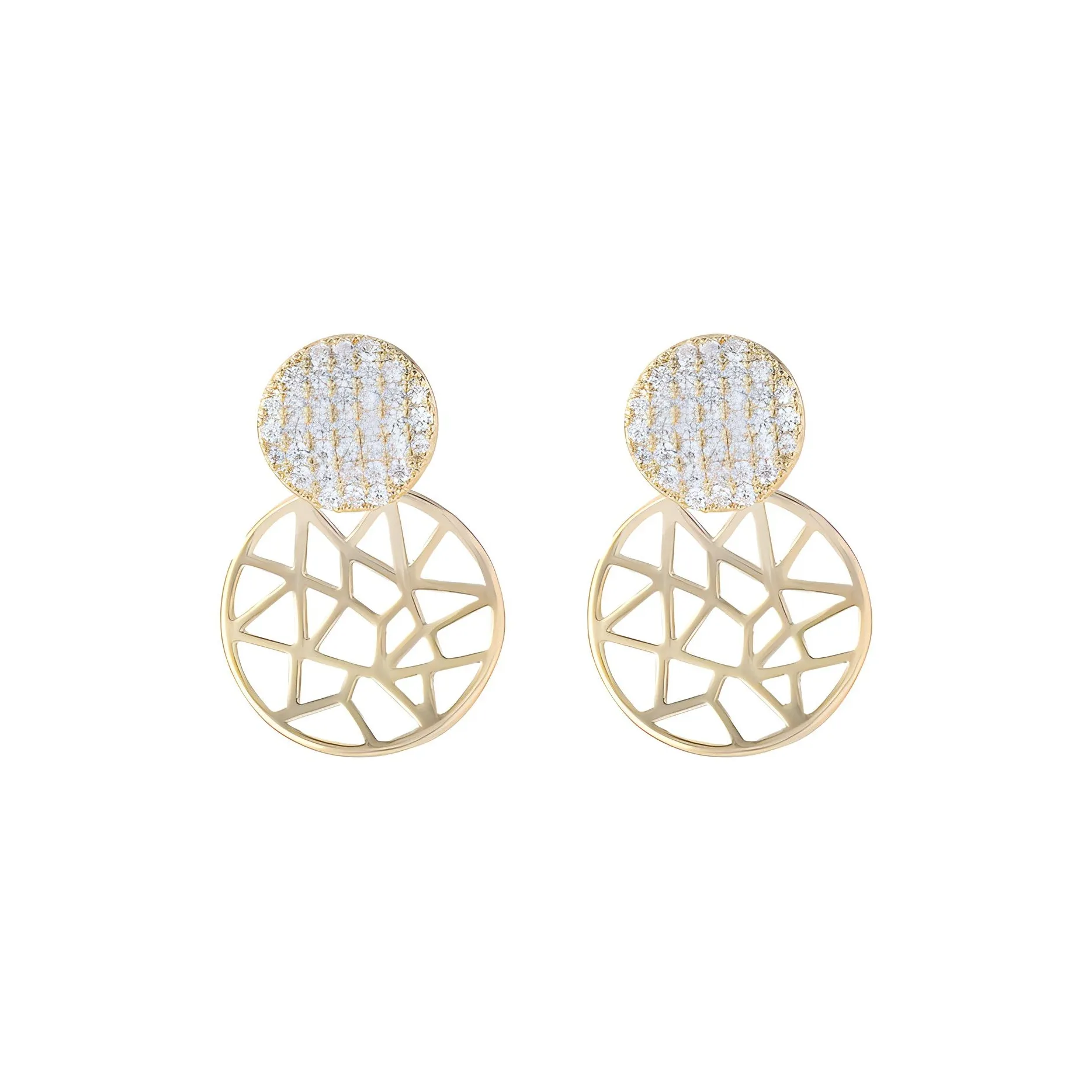 West Island Серьги Золотые Женские