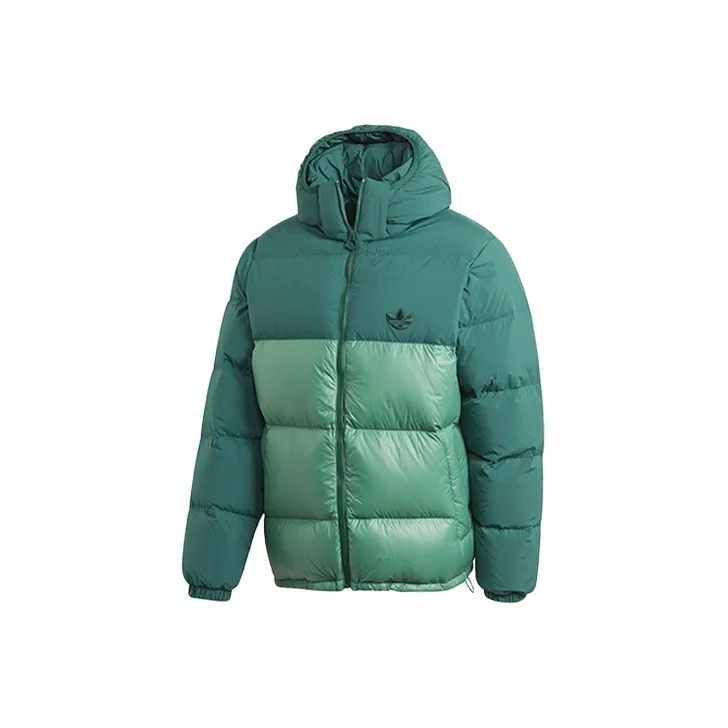 Adidas Originals 2020 Осенний Пуховик Зимний Мужской Зеленый