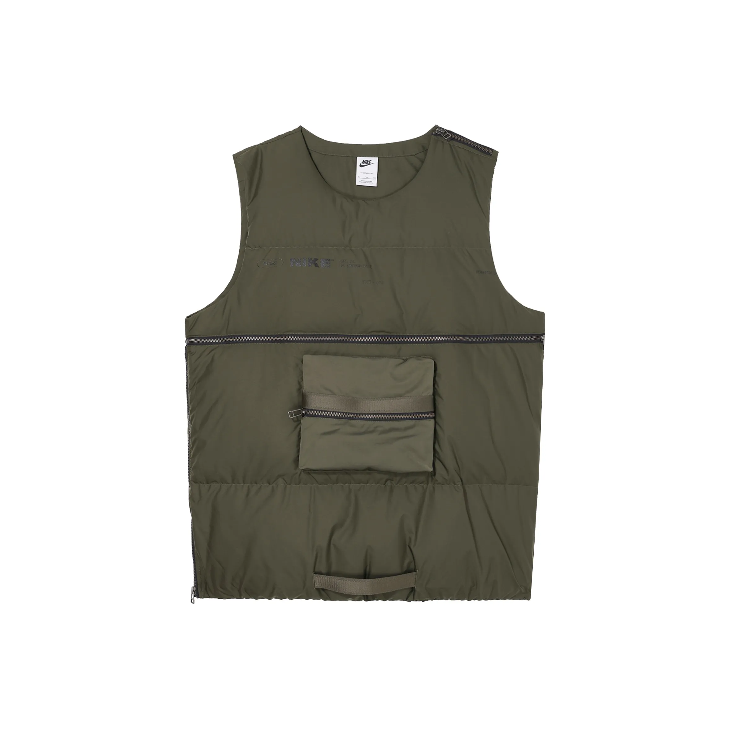 Nike Зеленый Мужской Жилеты
