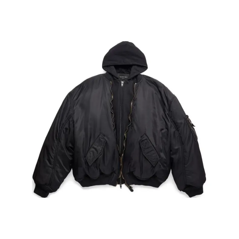 Balenciaga Jackets Unisex Black