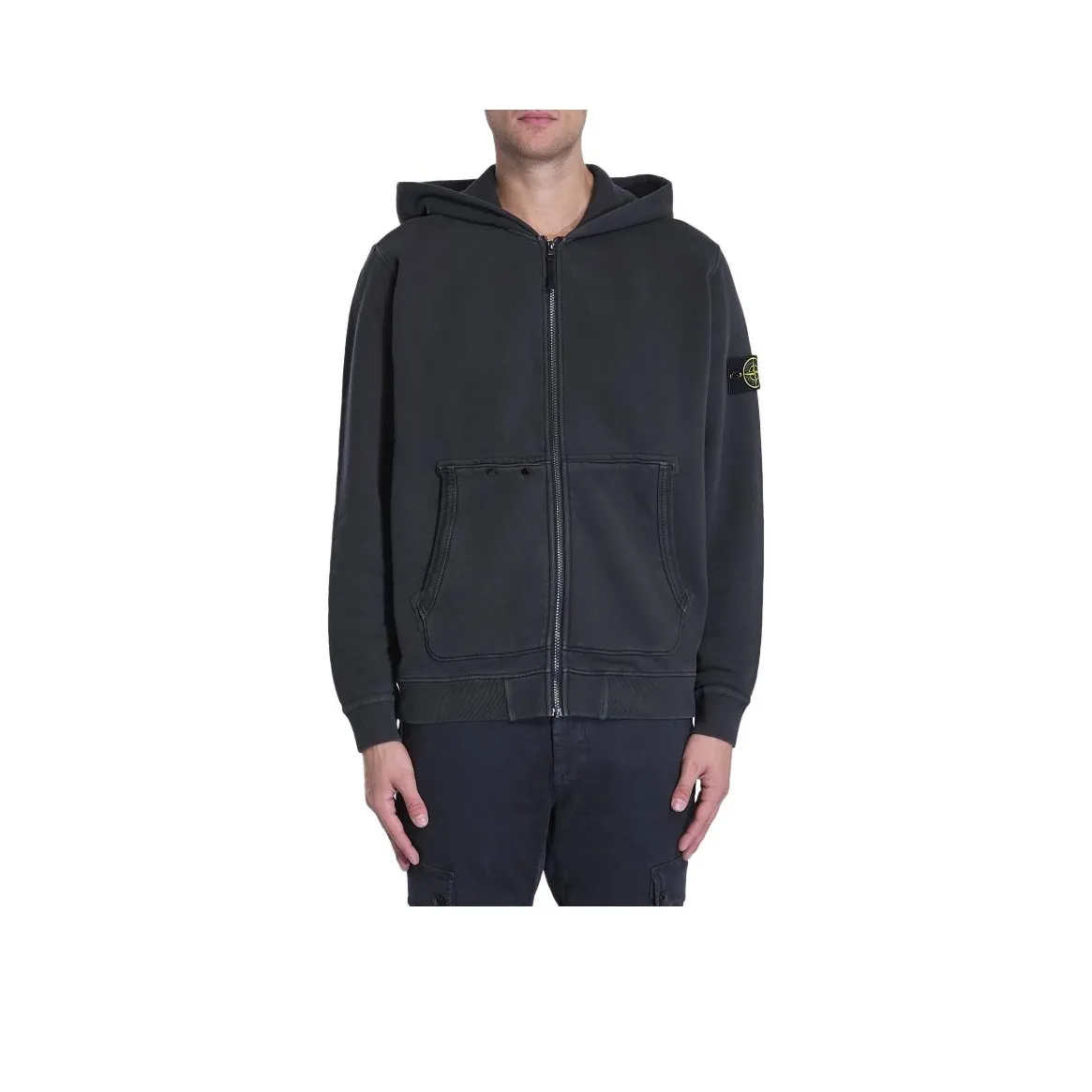 STONE ISLAND Jackets Men Charcoal Black