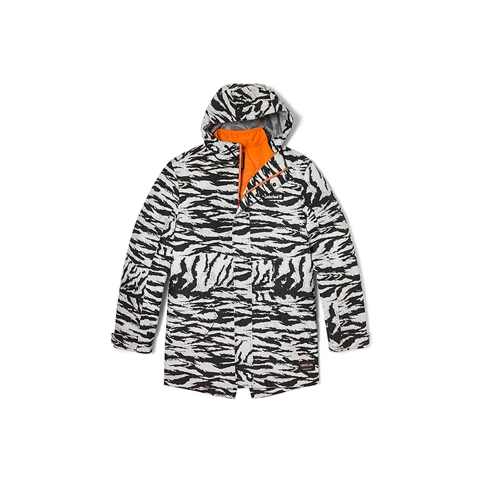 Timberland Year of the Tiger Collection Водонепроницаемый и Дышащий Теплый Ветровка Унисекс Тигровый С принтом Камуфляж