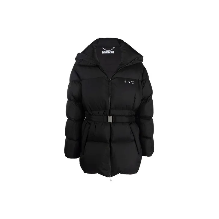 OFF-WHITE FW21 Down Jackets Men Black
